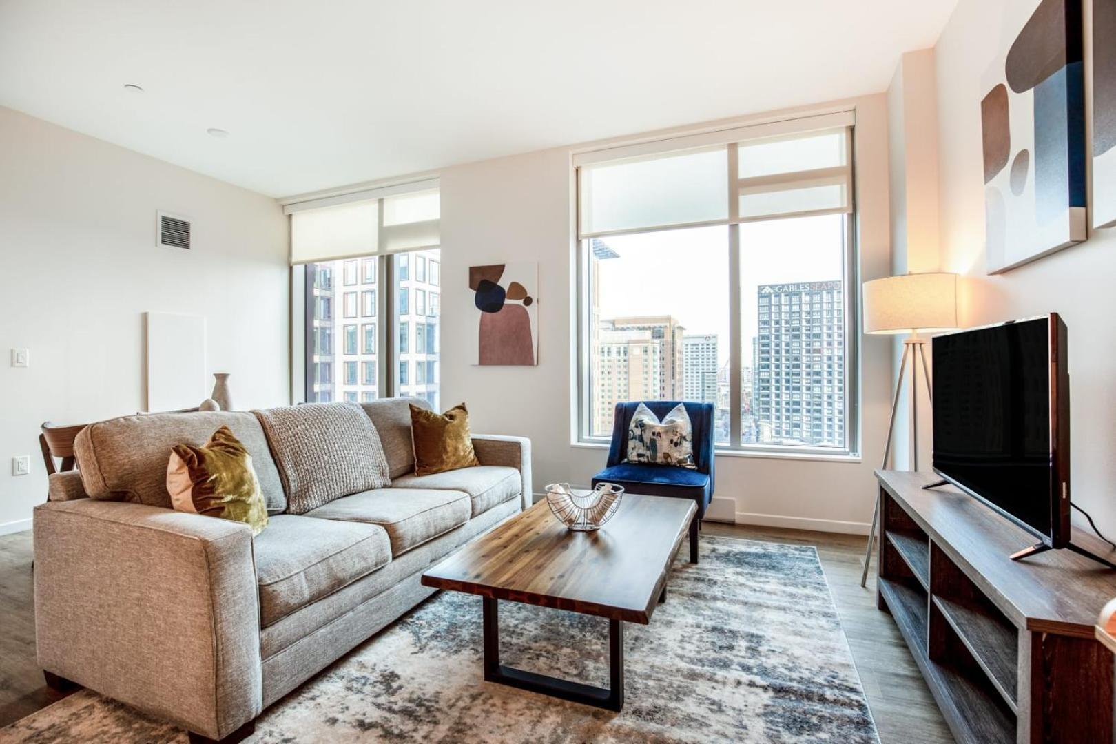 Apartment Luxury With Gym Boston